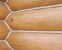 Отделка шва декоративным канатом